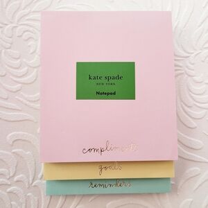 kate spade Notepad